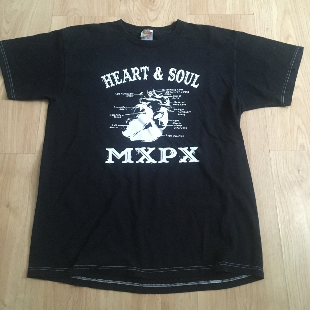 Vintage MXPX Heart & Soul rare t shirt